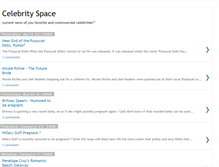 Tablet Screenshot of celebrity-space.blogspot.com