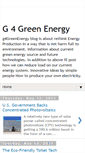 Mobile Screenshot of g4greenenergy.blogspot.com