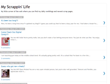 Tablet Screenshot of myscrappinlife.blogspot.com