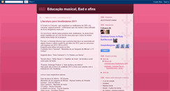Desktop Screenshot of educaomusicalanabuzato.blogspot.com