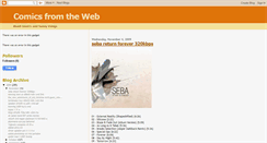 Desktop Screenshot of comicsfromweb.blogspot.com