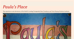 Desktop Screenshot of paula-paulasplace.blogspot.com