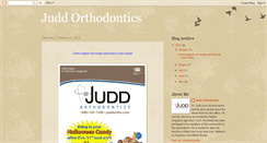 Desktop Screenshot of juddorthodontics.blogspot.com