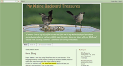 Desktop Screenshot of mainebackyardtreasures.blogspot.com