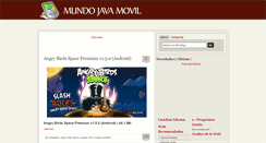 Desktop Screenshot of mundojavamovil.blogspot.com
