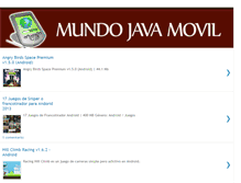 Tablet Screenshot of mundojavamovil.blogspot.com