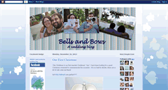 Desktop Screenshot of bellsandbows.blogspot.com