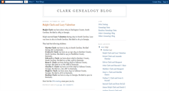 Desktop Screenshot of clarkgen.blogspot.com