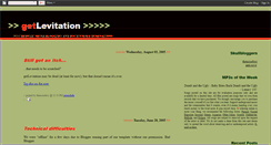 Desktop Screenshot of getlevitation.blogspot.com