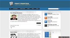 Desktop Screenshot of pinoyfrontier.blogspot.com