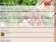 Tablet Screenshot of cookeatenjoy.blogspot.com