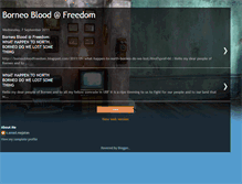 Tablet Screenshot of borneobloodfreedom.blogspot.com