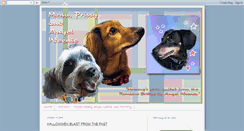 Desktop Screenshot of justustexasdachsies.blogspot.com