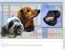 Tablet Screenshot of justustexasdachsies.blogspot.com