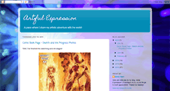Desktop Screenshot of myartfulexpression.blogspot.com