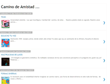 Tablet Screenshot of caminodeamistad.blogspot.com