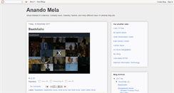 Desktop Screenshot of anandomela.blogspot.com