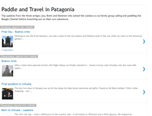 Tablet Screenshot of paddlepatagonia.blogspot.com