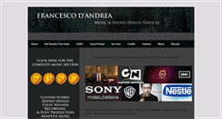 Desktop Screenshot of francescodandrea-composer.blogspot.com