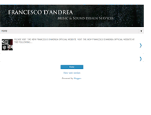 Tablet Screenshot of francescodandrea-composer.blogspot.com