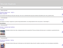 Tablet Screenshot of murielestadnick.blogspot.com