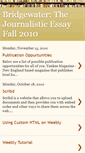 Mobile Screenshot of bridgewaterjournalistic.blogspot.com