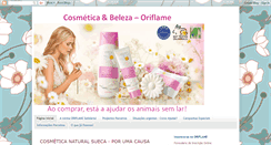 Desktop Screenshot of cosmetica-beleza.blogspot.com