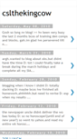 Mobile Screenshot of cslthekingcow-korean.blogspot.com