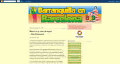 Desktop Screenshot of barranquillaenbarcelona14.blogspot.com