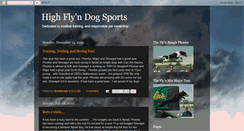 Desktop Screenshot of highflyndogsports.blogspot.com