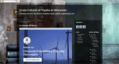 Desktop Screenshot of grupo-cultural-espana-minnesota.blogspot.com