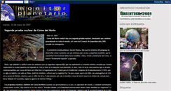 Desktop Screenshot of monitorplanetario.blogspot.com