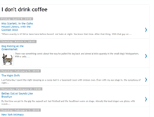 Tablet Screenshot of idontdrinkcoffeeidrinkteamydear.blogspot.com