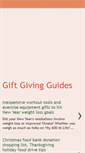 Mobile Screenshot of giftgivingguides.blogspot.com