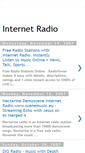 Mobile Screenshot of internetradiostations.blogspot.com