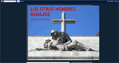 Desktop Screenshot of heroesymartiresbadajoz.blogspot.com