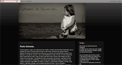 Desktop Screenshot of bosquederecuerdos.blogspot.com