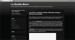 Desktop Screenshot of lo-quality.blogspot.com