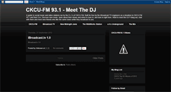 Desktop Screenshot of ckcufm.blogspot.com