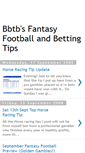 Mobile Screenshot of fantasyfootballandbettingtips.blogspot.com