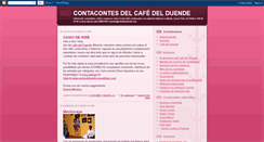 Desktop Screenshot of contacontescafedelduende.blogspot.com