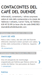 Mobile Screenshot of contacontescafedelduende.blogspot.com