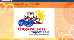 Desktop Screenshot of oaxacaprojectfair.blogspot.com