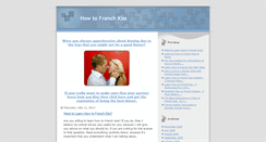 Desktop Screenshot of how-to-frenchkiss.blogspot.com