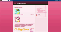 Desktop Screenshot of hangmeasmusic.blogspot.com
