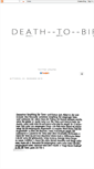 Mobile Screenshot of death--to--birth.blogspot.com