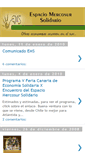 Mobile Screenshot of espaciomercosursolidario.blogspot.com