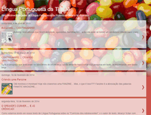 Tablet Screenshot of linguaportuguesatiade.blogspot.com