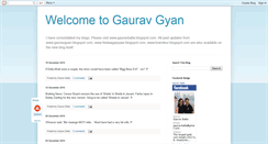 Desktop Screenshot of gauravgyan.blogspot.com
