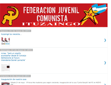 Tablet Screenshot of fjcituzaingo.blogspot.com